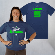 Personalized Sharks Heavyweight Classic Tee | Navy