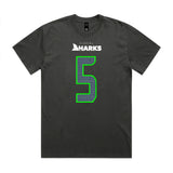 Breezy Leins SW Florida Sharks Carbon Fin - Boxy Fit