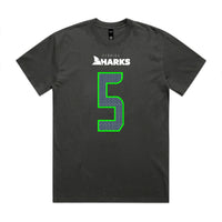 Breezy Leins SW Florida Sharks Carbon Fin - Boxy Fit