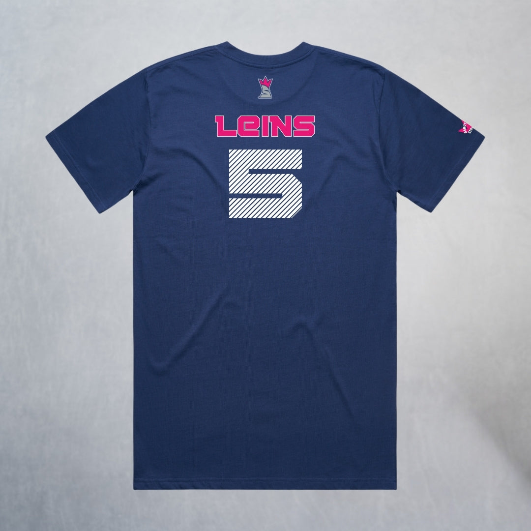 Personalized Lady Sharks Heavyweight Classic Tee | Navy