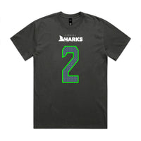 Chelsea Raineri SW Florida Sharks Carbon Fin - Boxy Fit