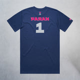 Personalized Lady Sharks Heavyweight Classic Tee | Navy