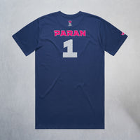 Personalized Lady Sharks Heavyweight Classic Tee | Navy