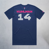 Personalized Lady Sharks Heavyweight Classic Tee | Navy