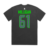 Kyra Milligan SW Florida Sharks Carbon Fin - Boxy Fit