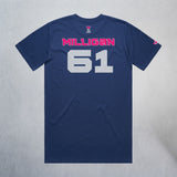 Personalized Lady Sharks Heavyweight Classic Tee | Navy
