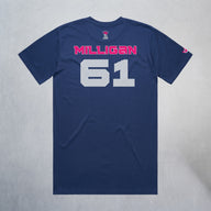Personalized Lady Sharks Heavyweight Classic Tee | Navy