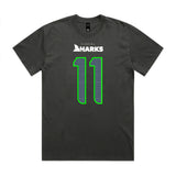 Sam Martin SW Florida Sharks Carbon Fin - Boxy Fit