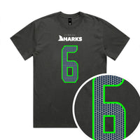 Sedona Townsend SW Florida Sharks Carbon Fin - Boxy Fit