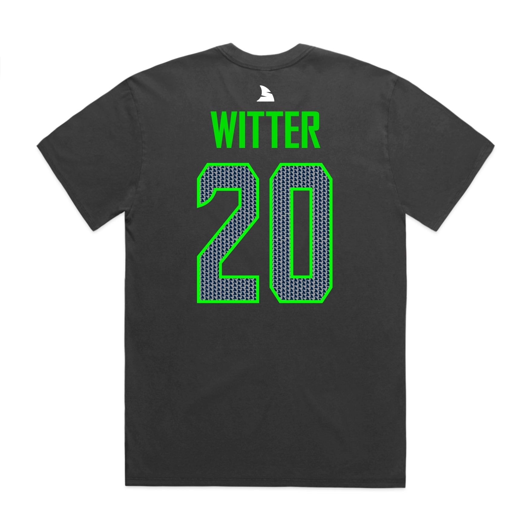 Sydney Witter SW Florida Sharks Carbon Fin - Boxy Fit