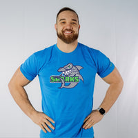 Unisex Artic Blue Classic Sharks Staple T-Shirt