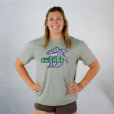 Unisex Heather Gray Classic Sharks Staple T-Shirt