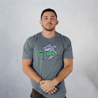 Unisex Petrol Blue Classic Sharks Staple T-Shirt