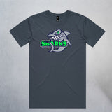 Unisex Petrol Blue Classic Sharks Staple T-Shirt