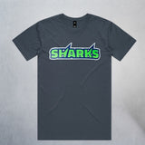 Unisex Petrol Blue Sharks Staple T-Shirt