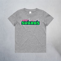Unisex Youth Athletic Heather Lady Sharks Staple T-Shirt