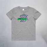 Unisex Youth Athletic Heather Classic Sharks Staple T-Shirt