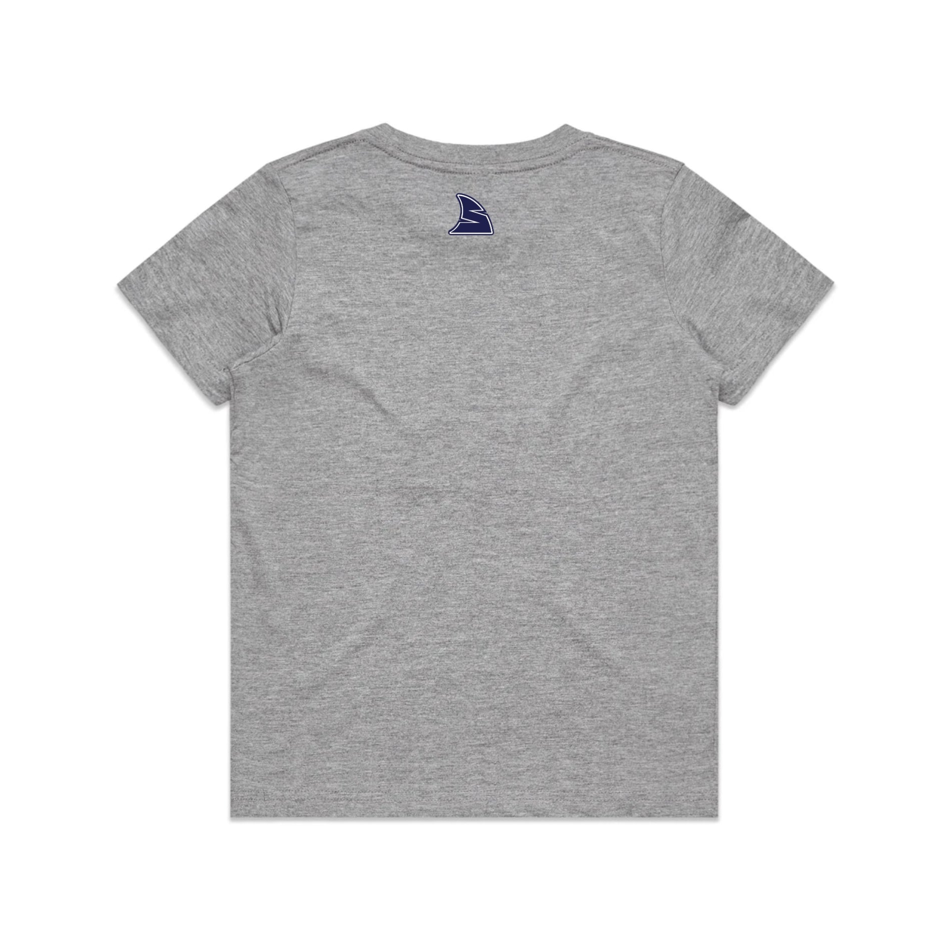 Unisex Youth Athletic Heather Sharks Wordmark