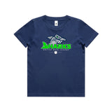 Unisex Youth Navy Classic Sharks Staple T-Shirt