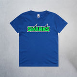 Unisex Youth Royal Blue Sharks Staple T-Shirt