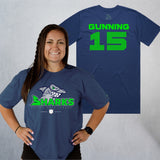 Personalized Sharks Heavyweight Classic Tee | Navy